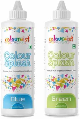Colourmist Combo Of Colour Splash (Blue 200 Gm & Green