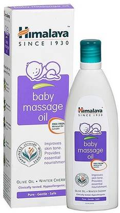 HIMALAYA Baby Massage Oil 200ml (Pack Of 2)