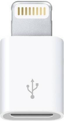 nihit Black, White, Silver, Pink, Blue Micro USB To Lightning 8 Pin Data Charger Adapter Lightning Cable Phone Converter