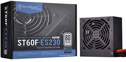 SilverStone SST-ST60F-ES230 600 Watts Computer PSU with 4 SATA Cables