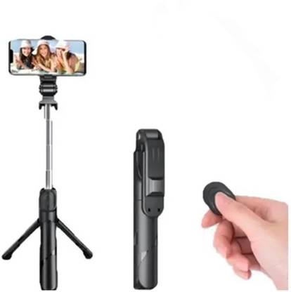 POZUB HIGH QUALITY XT002 WIRELESS SELFIE STICK, MULTI-FUNCTION WIRELESS, MOBILE PHOTO SHOOT AND MONOPODS BLUETOOTH SELFI STICK AND REMOTE SELFI STAND, SELFIE STICK SHORT VEIDO MAKER STAND , MOBILE HOLDER STAND BLUETOOTH SELFIE STAND , , ,REMOTE CONTROL VIDEO STAND SLR,DSLR STAND CSC WITH REMOTE TRIPOD STAND AND WIRELESS SELFI STAND, Tripod, Tripod Ball Head, Tripod Kit