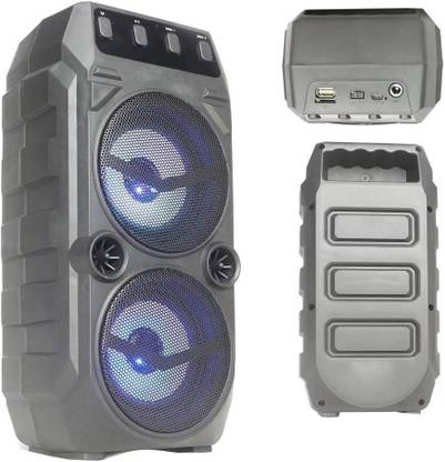 HATIM MT-10+ BLUETOOTH SPEAKERS WIRELESS AND WIRED SPEAKERS WITH 7 COLOUR LIGHTS 10 W Bluetooth Tower Speaker 10 W Bluetooth Tower Speake 10 W Bluetooth Gaming Speaker