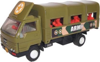 Sheel Army Truck DCM Multi Color For Kids