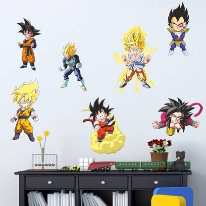Sticker Adda 63 cm Goku Drangon ball Z Removable Sticker