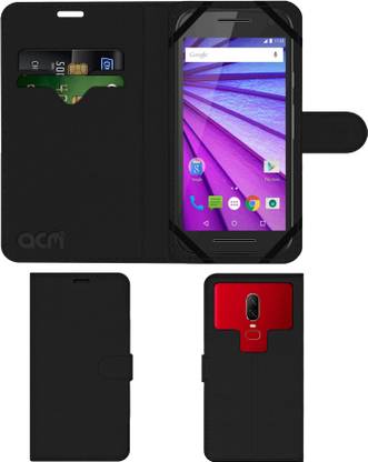 ACM Flip Cover for Motorola Moto G 3rd Gen G3
