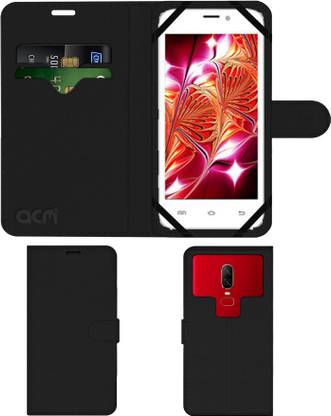 ACM Flip Cover for Intex Aqua Q8