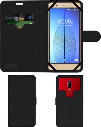 ACM Flip Cover for Lava V2 3gb