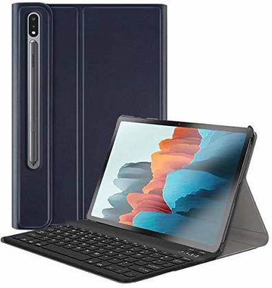 YAOJIN BluetoothKeyboardGalaxyTabS7PlusNBlue Bluetooth Standard Tablet Keyboard