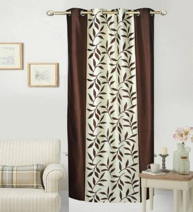 Acoma 152.4 cm (5 ft) Polyester Semi Transparent Window Curtain Single Curtain