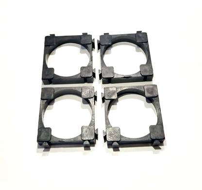 Big Enterprises 100pcs 32650 Lithium Phosphate LifePo4 Battery Spacer Plastic Holder for battery pack making. Educational Electronic Hobby Kit