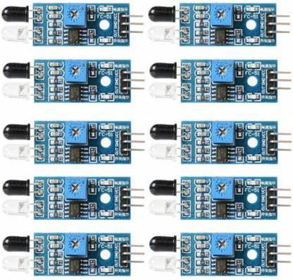 limitless products IR Proximity Sensor for line follower and Obstacle sensing Robots - IR Sensor (Pack of 10) Security Circuit and Motion Detector Electronic Hobby Kit