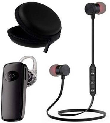 THE MOBILE POINT Combo Offer Magnetic Bluetooth headphone With Box Bluetooth