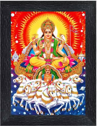Poster N Frames God Surya Dev Religious Frame