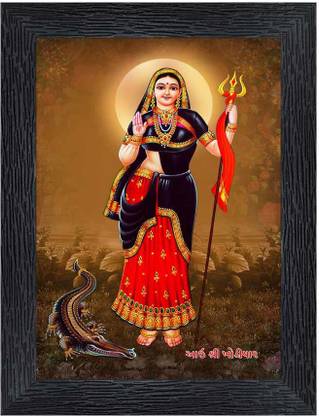 Poster N Frames Khodiyar Maa Religious Frame