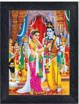 Poster N Frames Shiv Vivah Religious Frame