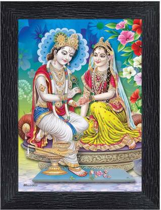 Poster N Frames Radha kishna Religious Frame