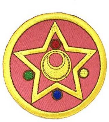 OYSTERBOY Sailor Moon Chibiusa Henshin Compact Icon Cosplay Logo Iron-On Patch