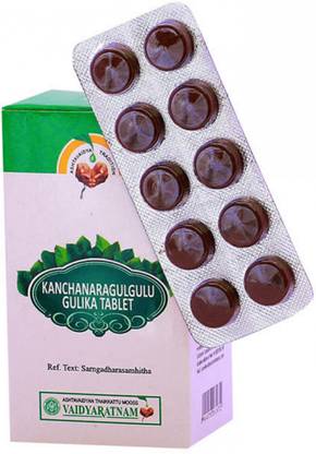 Vaidyaratnam KANCHANARA GULGULU GULIKA 100