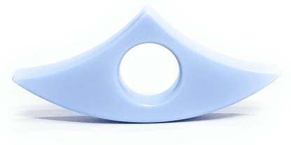 ratash.com Ratash Corian Solid Surface Thumb Book Holder Diamond Blue Large (8.4 CM X 1.2 CM X 3.7 CM) 1 Piece Thumb book holder Bookmark