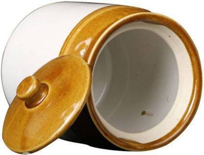 GREATZON ENTERPRISE Ceramic Pickle Jar  - 700 ml