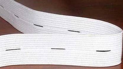 SeamNstyle Knitted White Elastic