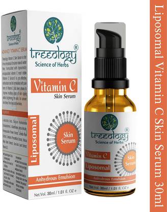 Treeology Advance Vitamin-C Skin Serum | Anhydrous Base, Formulated with Liposomal | (30ml)