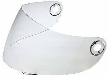 STUDDS CHROME ALL MODEL CLEAR VAISOR ( WHITE ) Helmet Visor
