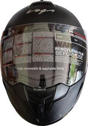 vega evo EVO VEGA BLACK M Motorbike Helmet