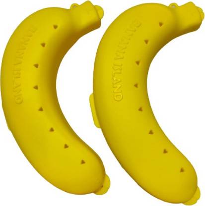 ZYZTA Plastic Banana Case. Banana Protector 2 Containers Lunch Box
