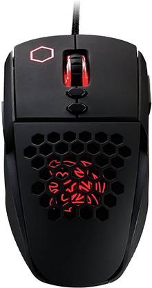 Thermaltake Tt eSPORTS VENTUS MO-VET-WDLOBK-06 Wired USB Laser Gaming Mouse w/ 5700 DPI (Black) Wired Ambidextrous Optical  Gaming Mouse
