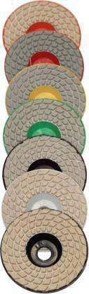 Sauran 4" Diamond Polishing Pads For Metal Polisher