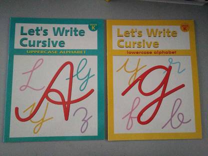 (Let's Write Cursive Uppercase K) (Let's Write Cursive Lowercase K)