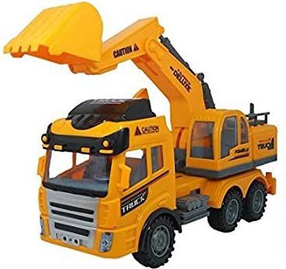 ALLAMWAR Remote Control Construction JCB Excavator Truck Automobile Vehicle 4CH RC JCB Construction Toys for Kids