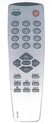 PP  RC-782 Old Remote Must be Exactly Same, Send Old Remote Picture at 9822247789 (WhatsApp) for Verification BPL CRT TV Remote Controller