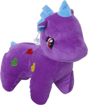 IMPERIAL INDIA RETAIL PURPLE COLOUR PREMIUM QUALITY UNICORN SOFT STUFFED TOY FOR KIDS. EXTREMELY CUTE, ADORABLE AND HUGGABLE. KIDS WOULD SIMPLY LOVE IT. CAN BE USED FOR PLAYING, GIFT AND DECORATION. TEDDY BEAR SOFT PLUSH TOY.  - 20 cm