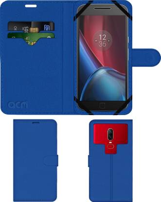 ACM Flip Cover for Motorola Moto G Plus 4th Gen G4