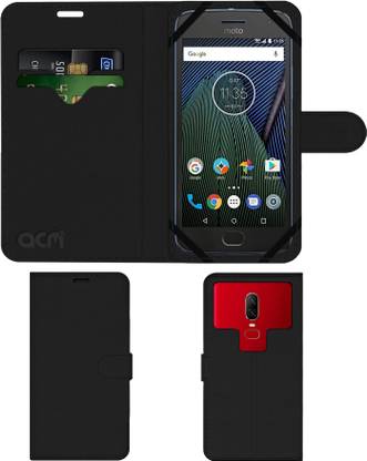 ACM Flip Cover for Motorola Moto G5 Plus