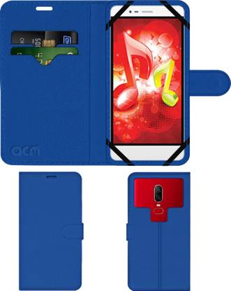 ACM Flip Cover for Intex Aqua Music
