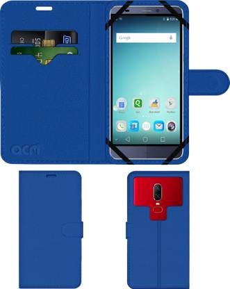 ACM Flip Cover for Micromax Canvas Mega 4G Q417