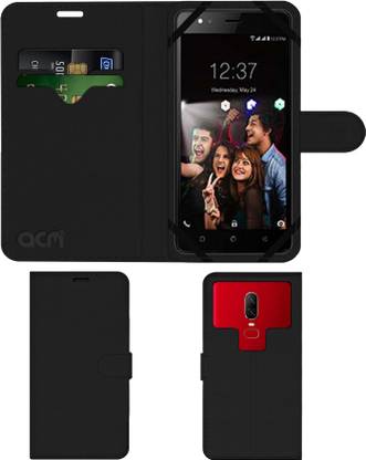 ACM Flip Cover for Intex Aqua Selfie