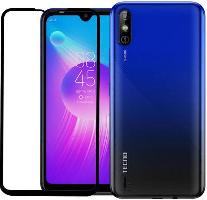 eCase Tempered Glass Guard for Techno Spark Go