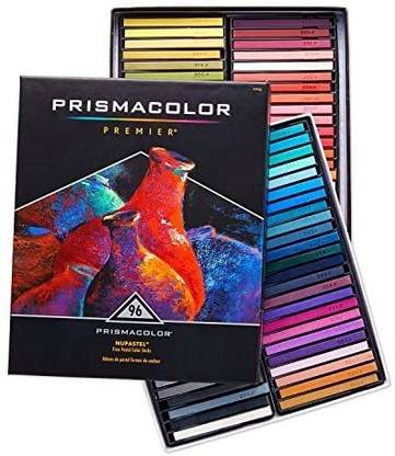 PRISMACOLOR 27055 Premier Nupastel Firm Pastel Color Sticks, 96-Count,Multicolor