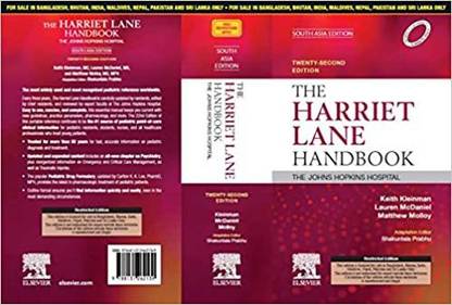 The Harriet Lane Handbook, 22 Edition: South Asia Edition
