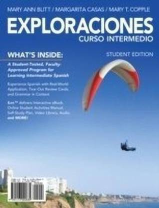 Exploraciones curso intermedio (with iLrn Printed Access Card and Student Activities Manual)