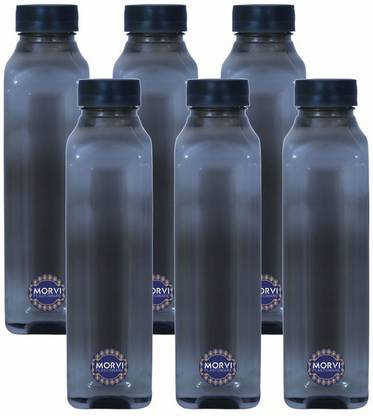 Morvi अटलांटा फ्रिज बोतल सेट, ग्रे रंग, 6 बोतलों का सेट, मेड इन इंडिया 1000 ml बॉटल