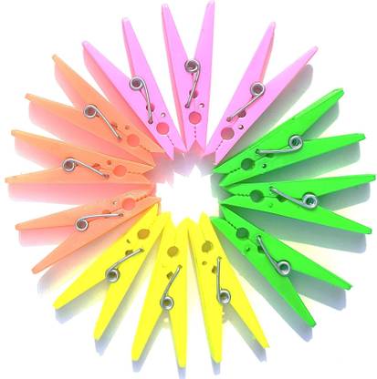 SYNMATE Plastic, Polyester, Nylon, Silicone Cloth Clips