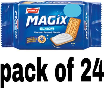 PARLE Magix elichi cream biscuit Cookies Biscuit