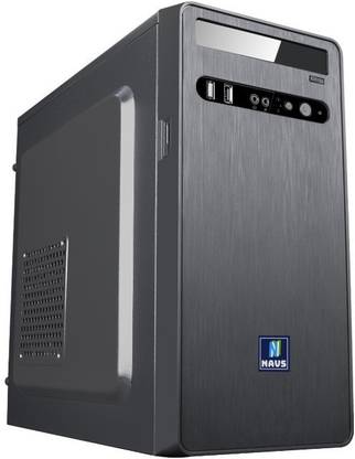NAVS AMD Ryzen 5 2400G Gaming PC Ryzen 5 2400G (8 GB RAM/AMD Radeon Vega 11 Graphics Graphics/256 GB Hard Disk/256 GB SSD Capacity/Windows 10 Pro (64-bit)/4 GB Graphics Memory) Mini Gaming Tower with MS Office