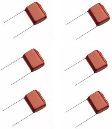 EMERGING TECHNOLOGIES 10 PCS 47nF 630V Metallized Polyester Film Capacitor 0.047uF 47 nF Electronic Components Electronic Hobby Kit