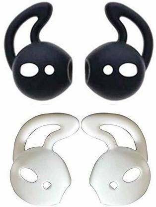 Crysendo White & Black Earbuds In The Ear Headphone Cushion